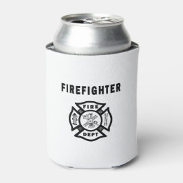 Enfriador De Latas Logotipo de bombero