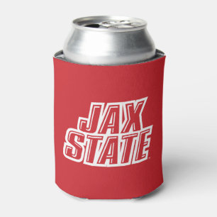 Enfriador De Latas Logotipo de Jacksonville State University JAX STAT