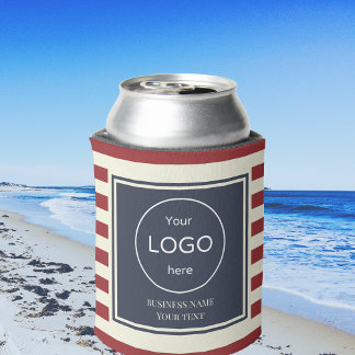 Enfriador De Latas logotipo de la compañía refrigerador de bebidas ro