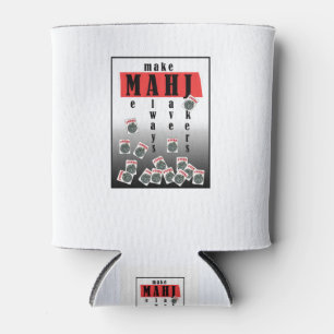 Enfriador De Latas logotipo de los comodines del mahjong