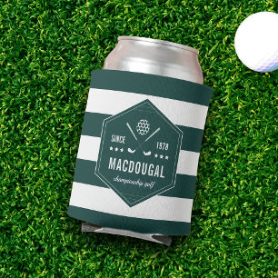 Enfriador De Latas Logotipo del club de golf personalizado