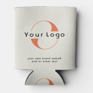 Enfriador De Latas Logotipo en Light Green + Black Text Company Busin
