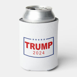 Enfriador De Latas Logotipo Rectangle clásico de Trump 2024