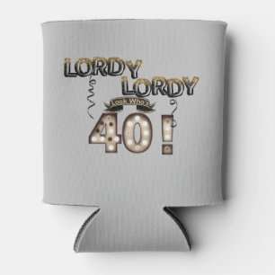 Enfriador De Latas Lordy Lordy Look ¿Quién es el globo de 40 cumple