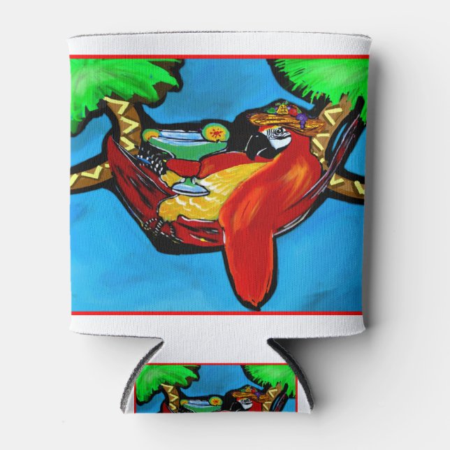 ENFRIADOR DE LATAS LORO DE FIESTA (Anverso)