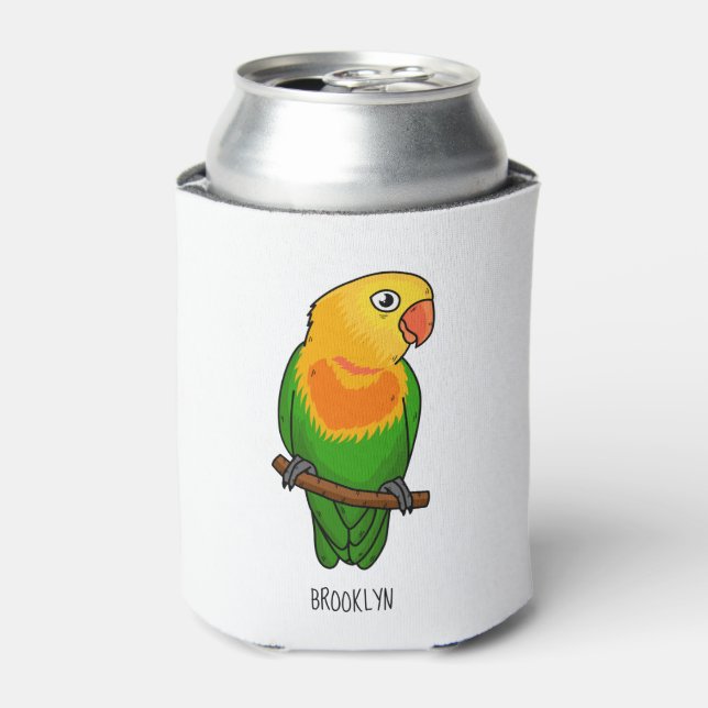 Enfriador De Latas Loro personalizado (Lata Anverso)