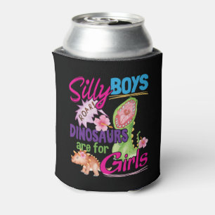 Enfriador De Latas Los dinosaurios de los chicos tontos son para Chic