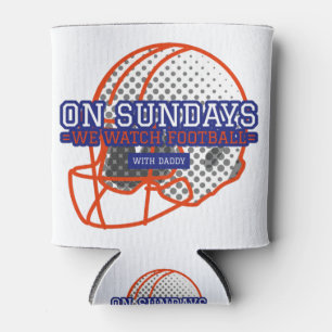 Enfriador De Latas Los Domingos Vemos Fútbol Con Papi