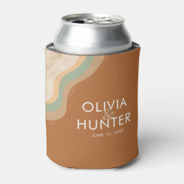 Enfriador De Latas Los favoritos bohemios modernos de la boda terraco