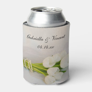 Enfriador De Latas Los favoritos de la boda de primavera de los tulip