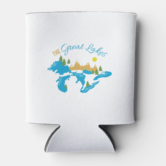 Enfriador De Latas Los Grandes Lagos (Anverso)