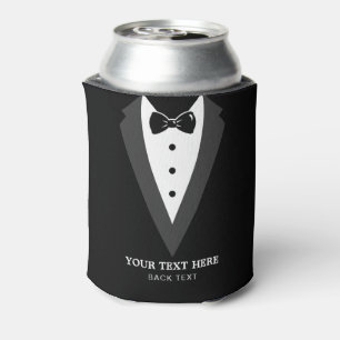 Enfriador De Latas Los groomsmen personalizados con escritura moderna