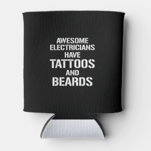 Enfriador De Latas Los Hombres Con Electricistas Impresionantes Tiene
