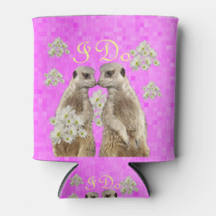 Enfriador De Latas Los Meerkats Aceptan Sus Votos Bodas,