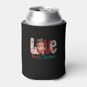 Enfriador De Latas Los navidades aman el pan de jengibre