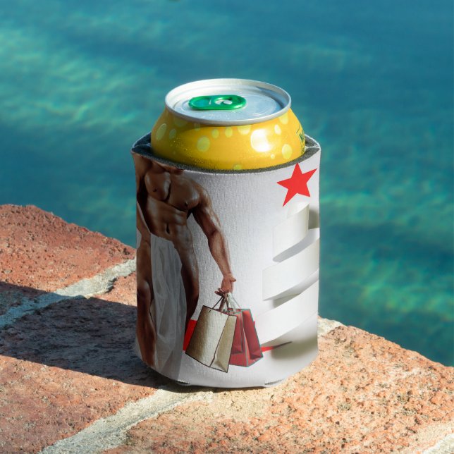 Enfriador De Latas Los Navidades de SlipperyJoe compran papel blanco  (Piscina in situ)