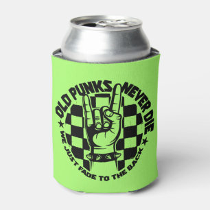 Enfriador De Latas Los PUNKS viejos nunca mueren personalizado de la