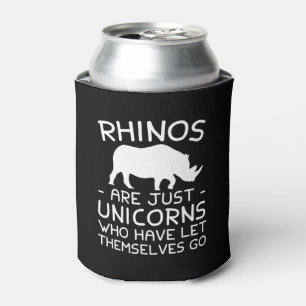 Enfriador De Latas Los Rhinos que el amante es los unicornios ellos