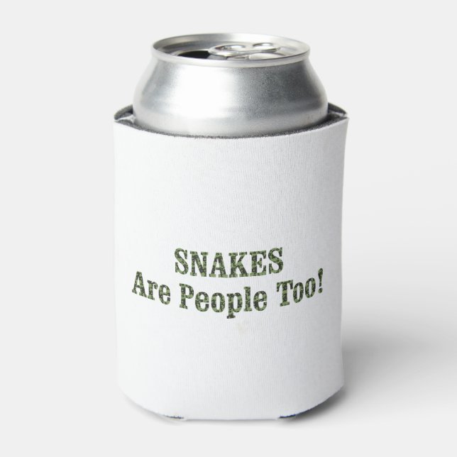Enfriador De Latas ¡Los SNAKES También Son Gente! (Lata Anverso)