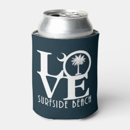Enfriador De Latas LOVE Surfside Beach SC