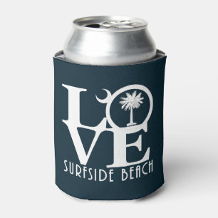 Enfriador De Latas LOVE Surfside Beach SC