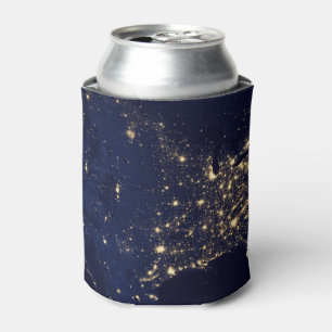 Enfriador De Latas Luces de Nasa en Space USA