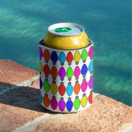 Enfriador De Latas Luces de Navidad Patrón