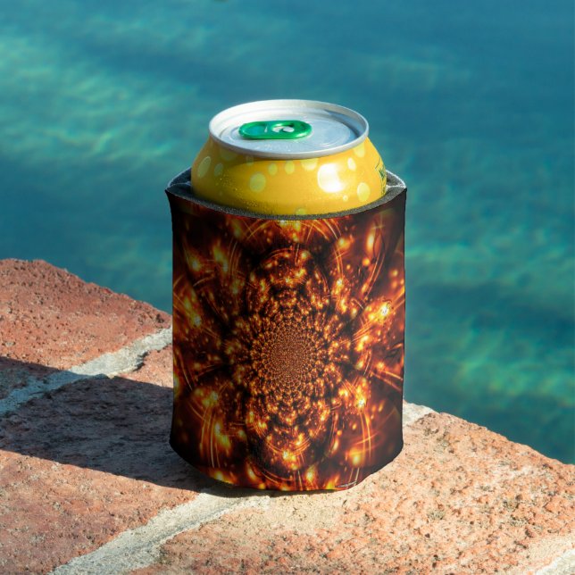 Enfriador De Latas Luces Doradas Brillantes (Piscina in situ)