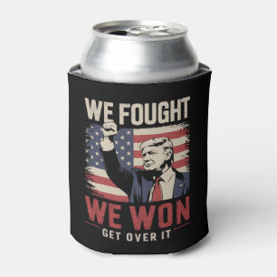 Enfriador De Latas Luchamos Ganamos Supéralo Trump 47º Presidente
