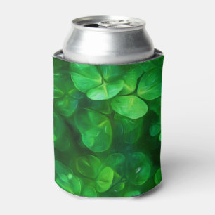 Enfriador De Latas Lucky Celtic Irish Green Shamrock