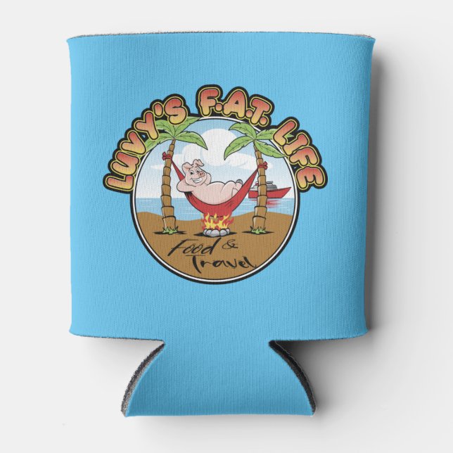 Enfriador De Latas Luvy's FAT Life Cooler (Anverso)