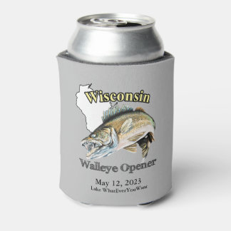 Enfriador De Latas Luz de apertura del lago personalizado/fecha Wisco