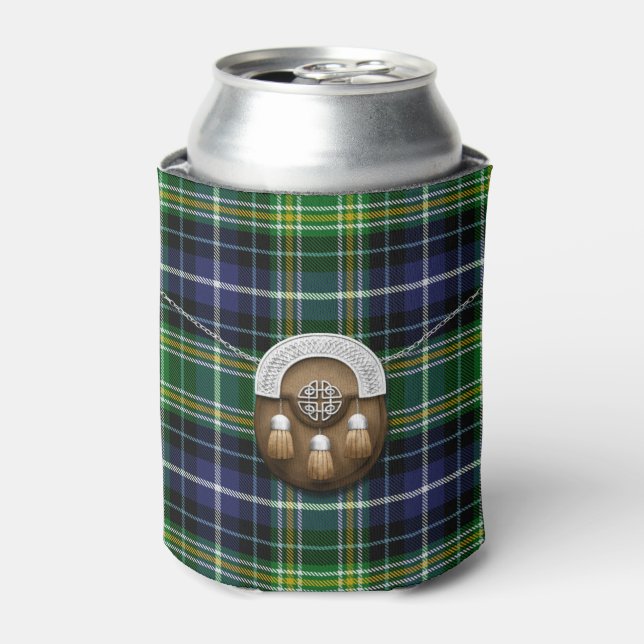 Enfriador De Latas MacKellar Tartan Y Sporran (Lata Anverso)