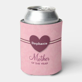 Enfriador De Latas Madre del año Corazón Lace A07D