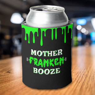 Enfriador De Latas Madre divertida Franken Booze Frankenstein Hallowe