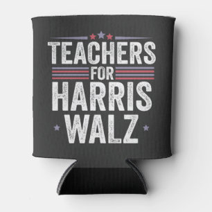 Enfriador De Latas Maestros por Harris Walz 2024 Elecciones Kamala Ti