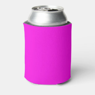 Enfriador De Latas Magenta brillante (color sólido)