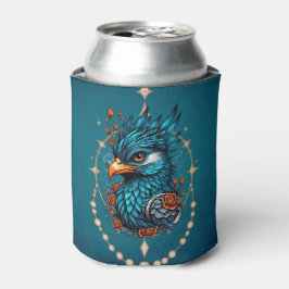 Enfriador De Latas Magnífico pájaro azul.