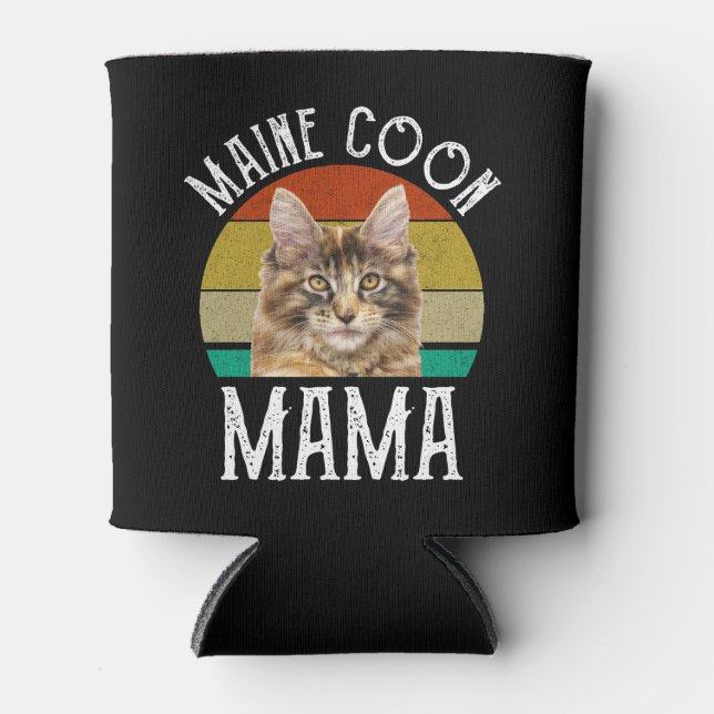Enfriador De Latas Maine Coon Mama (Anverso)