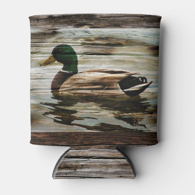 Enfriador De Latas Mallard Duck (Anverso)