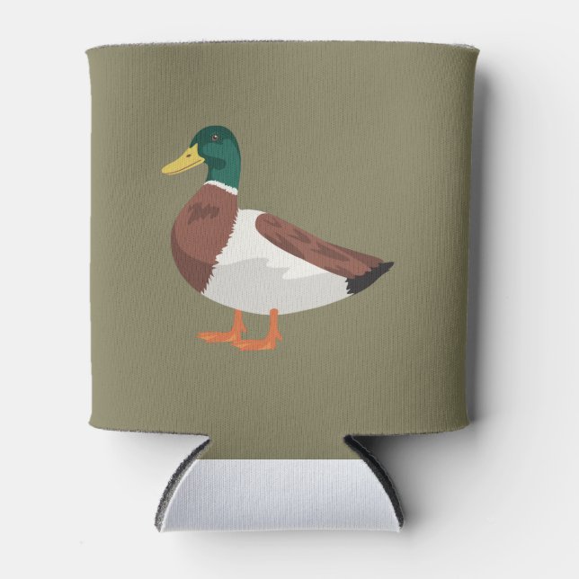 Enfriador De Latas Mallard Duck (Anverso)