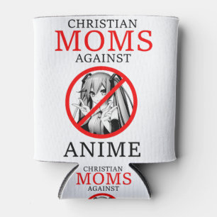 Enfriador De Latas Mamás cristianas contra meme cómico anime