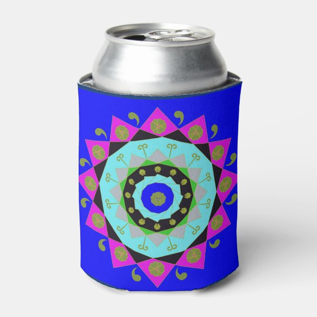 Enfriador De Latas Mandala:Decorativo (Lata Anverso)