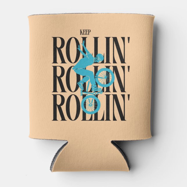 Enfriador De Latas Mantener a Rollin' (Anverso)