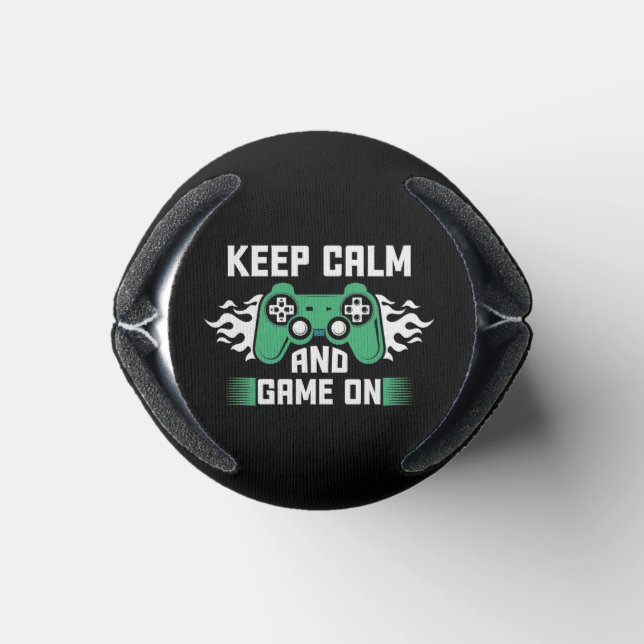 Enfriador De Latas Mantener la calma y seguir jugando (Parte de abajo)