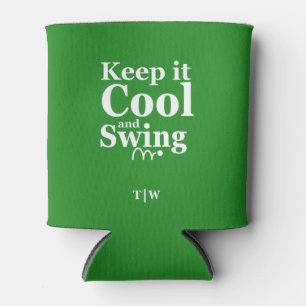 Enfriador De Latas Manténgalo Guay y Swing Golf Theme