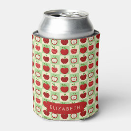 Enfriador De Latas Manzana de Otoño Personalizada Funda para Profesor