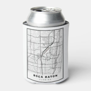 Enfriador De Latas Mapa de Boca Raton