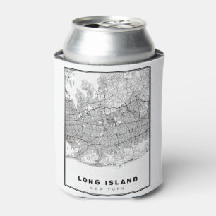 Enfriador De Latas Mapa de Long Island