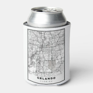 Enfriador De Latas Mapa de Orlando